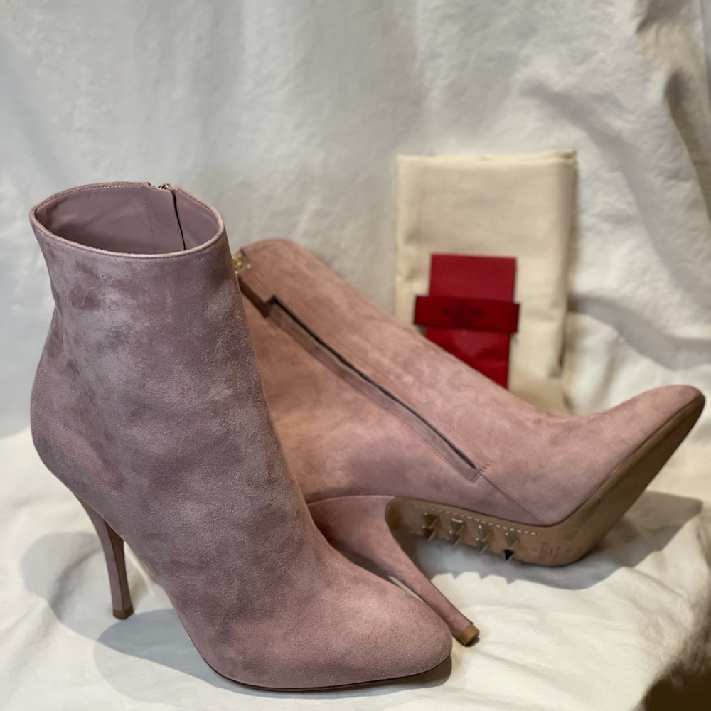 Valentino Rockstud Ankle boots - Picture 3 of 3
